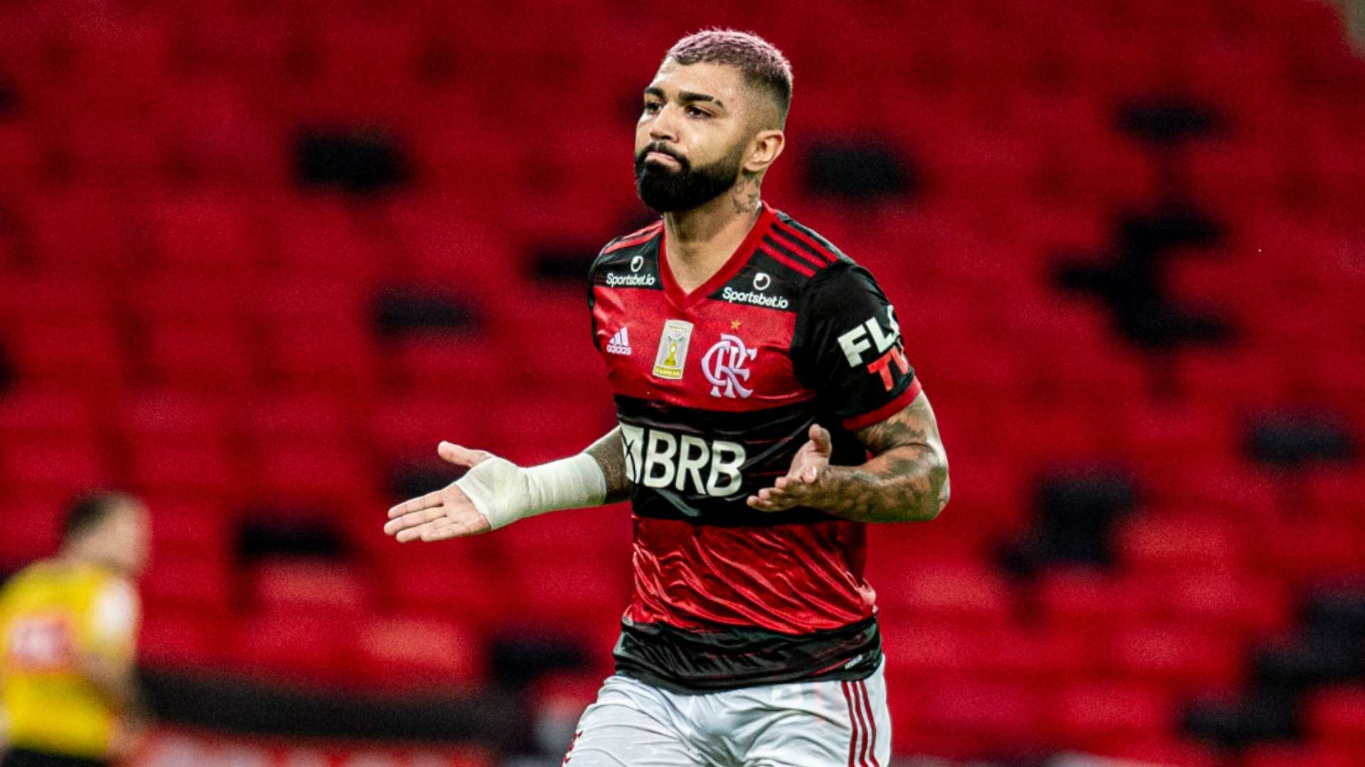 Gabigol Flamengo Vasco Brasileirão 04 02 2021