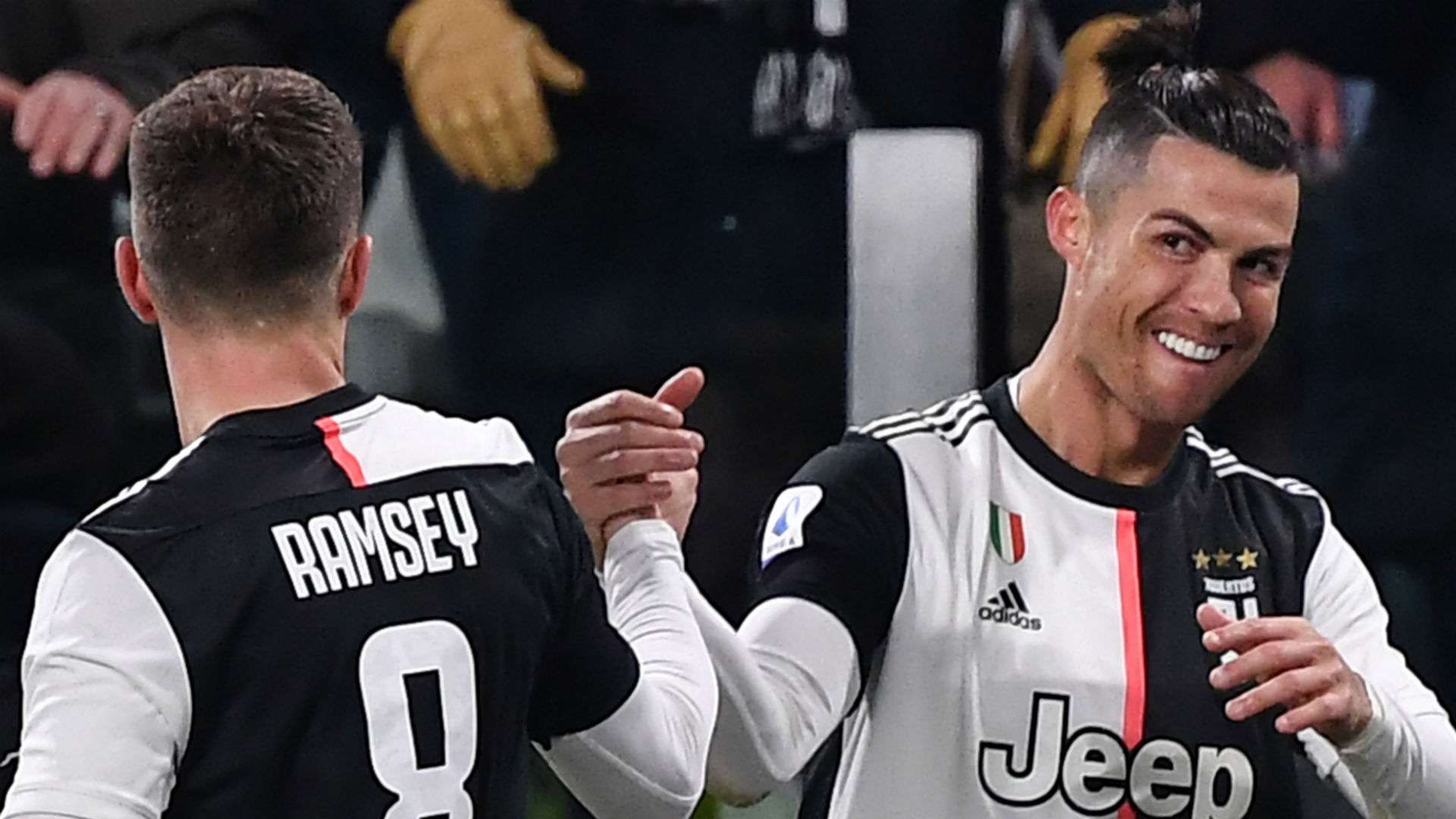 Aaron Ramsey Cristiano Ronaldo Juventus Parma