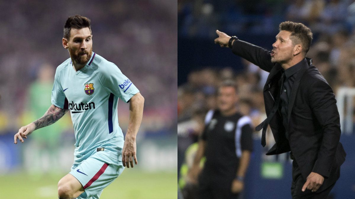 GFX Diego Simeone Lionel Messi