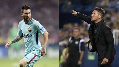 GFX Diego Simeone Lionel Messi