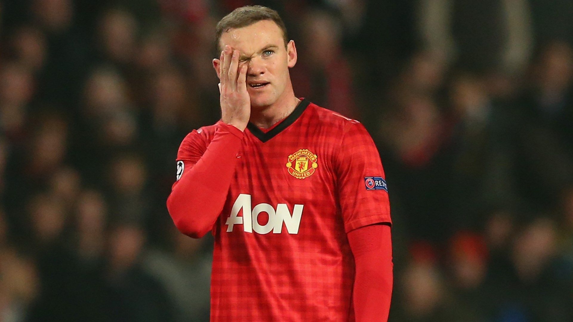 Wayne Rooney Manchester United 2013