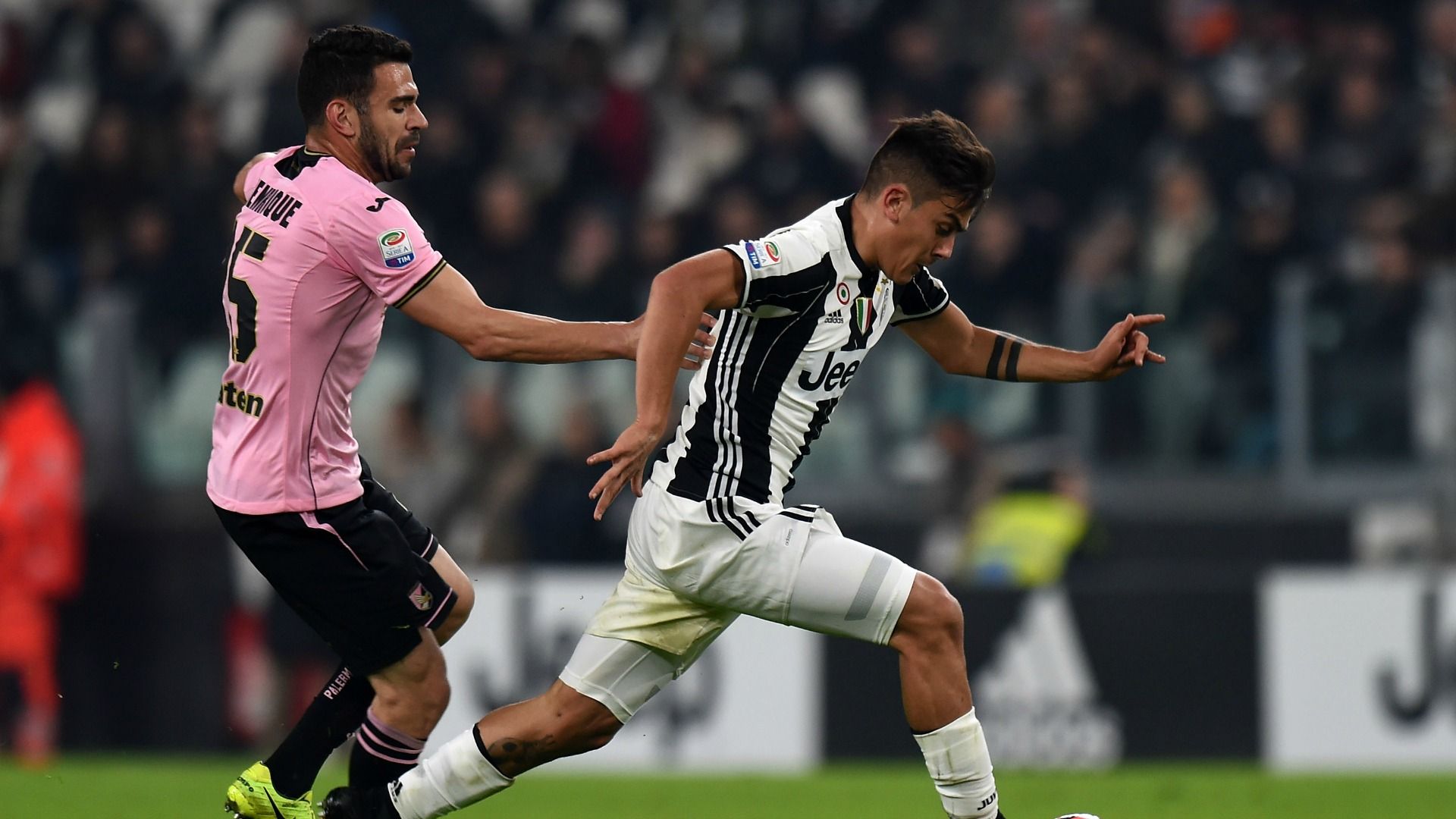 Paulo Dybala Bruno Henrique Juventus Palermo Serie A