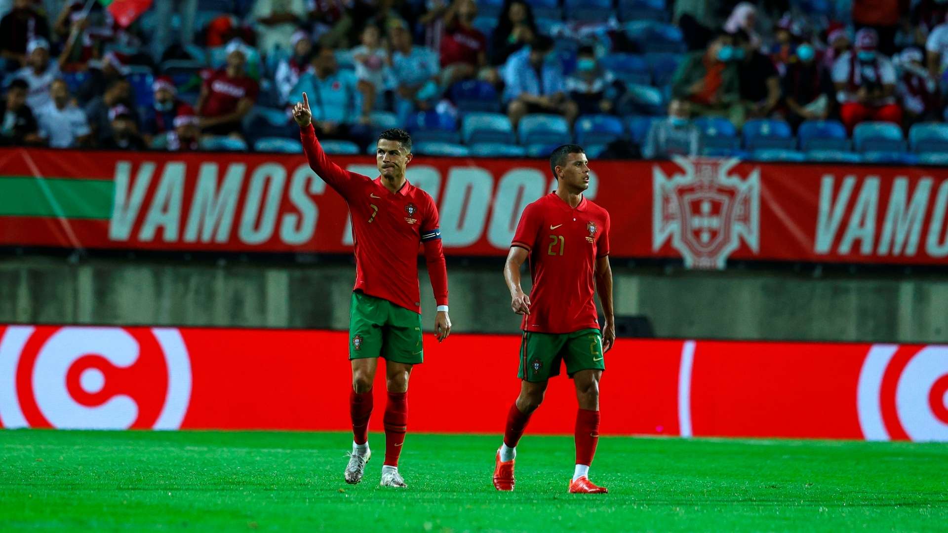 Cristiano Ronaldo & Matheus Nunes - Portugal vs Qatar 09102021