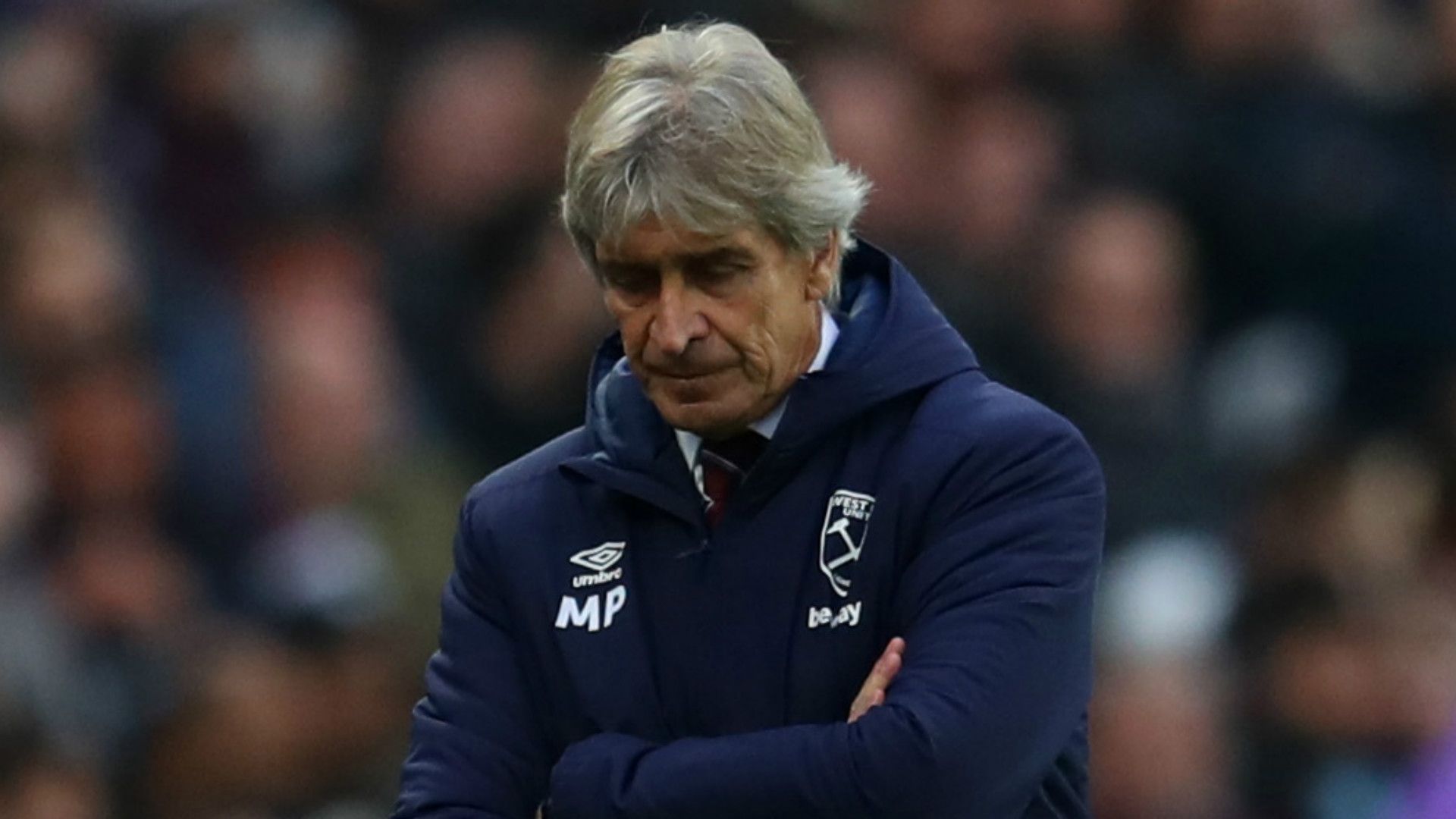 Manuel Pellegrini West Ham 2019-20