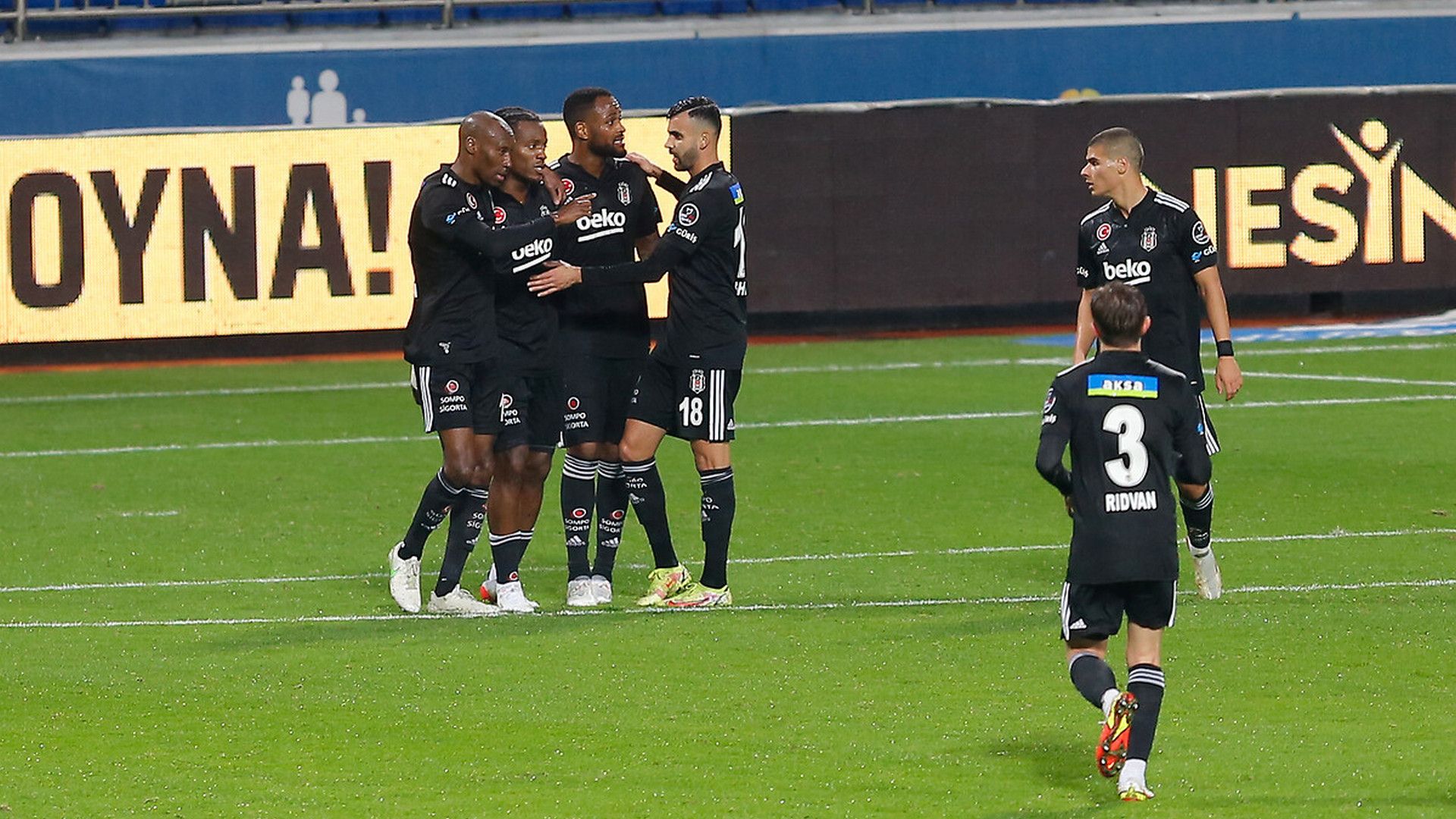 Besiktas goal vs Kasimpasa 03.12.2021