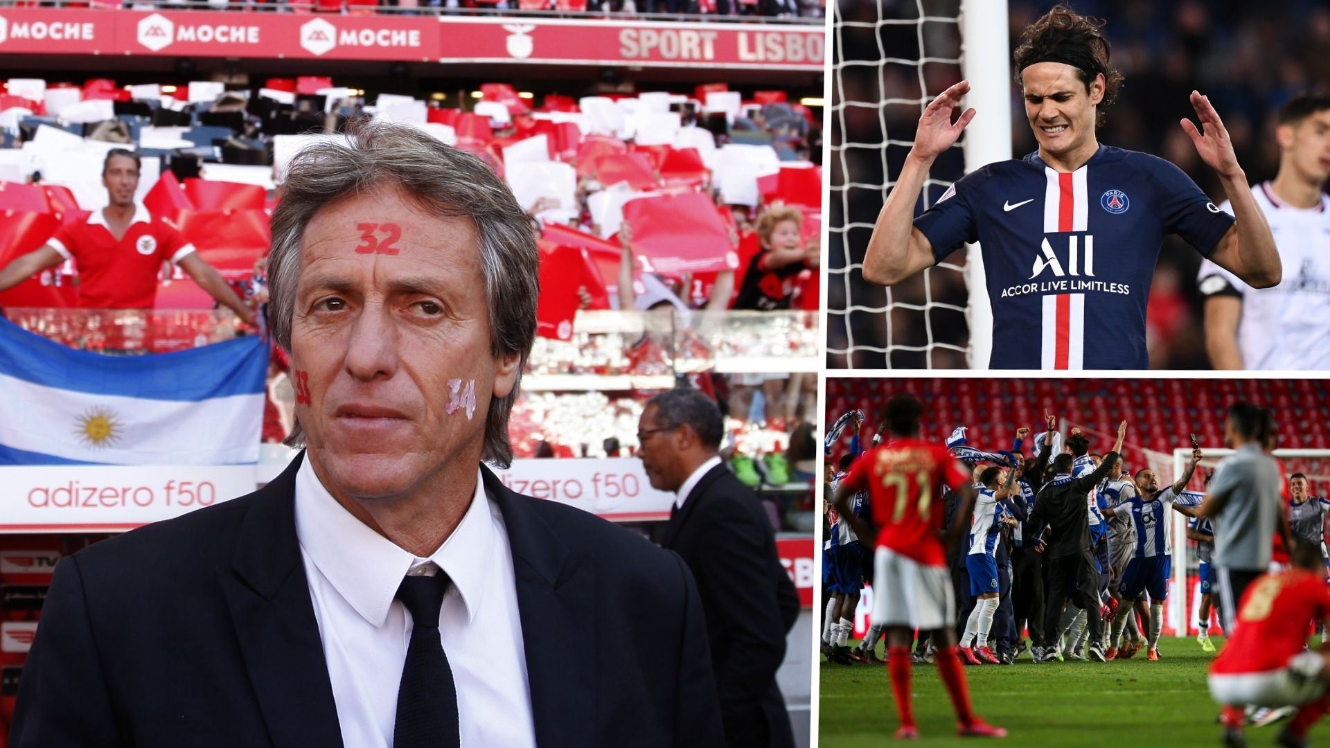 Benfica Jorge Jesus Cavani