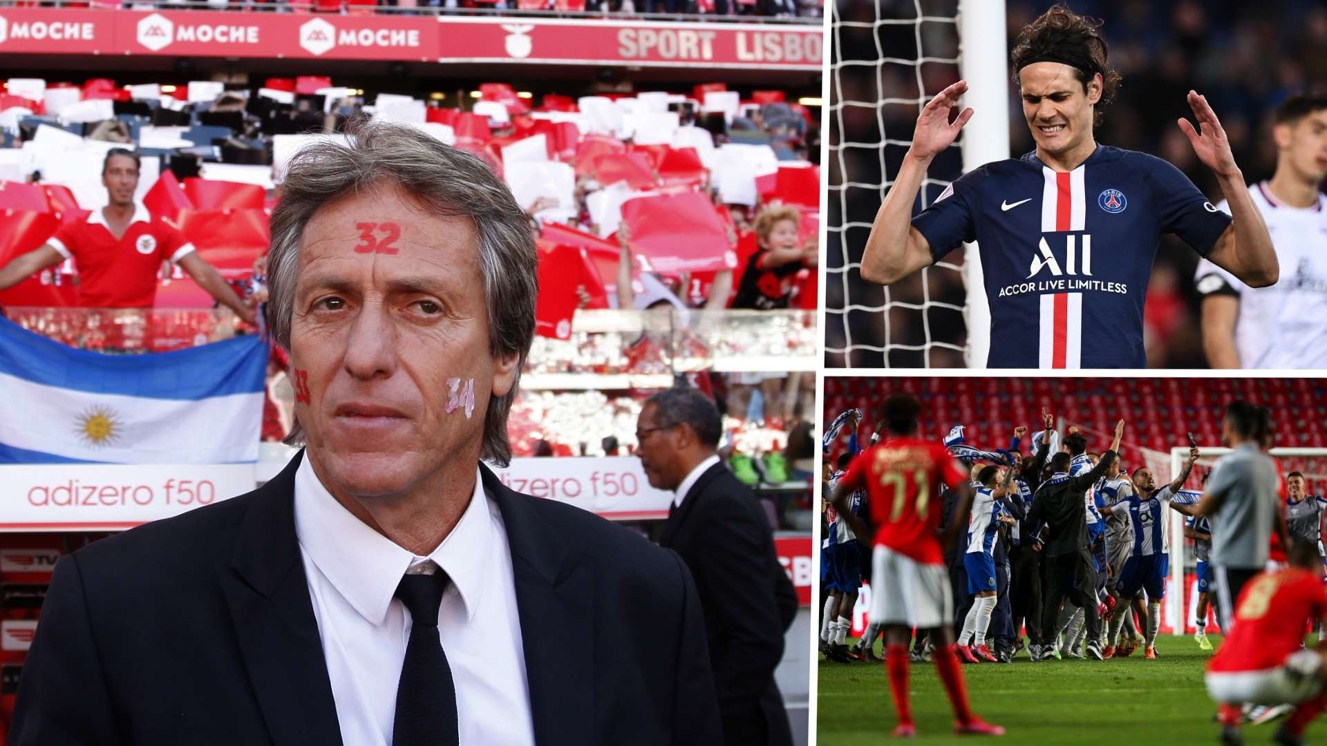 Benfica Jorge Jesus Cavani