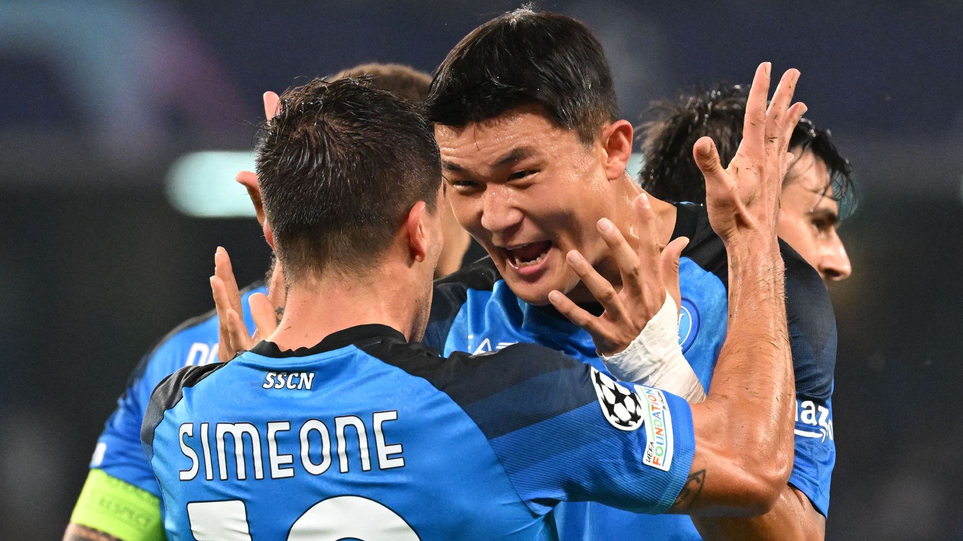 Kim Simeone Napoli Rangers Champions League