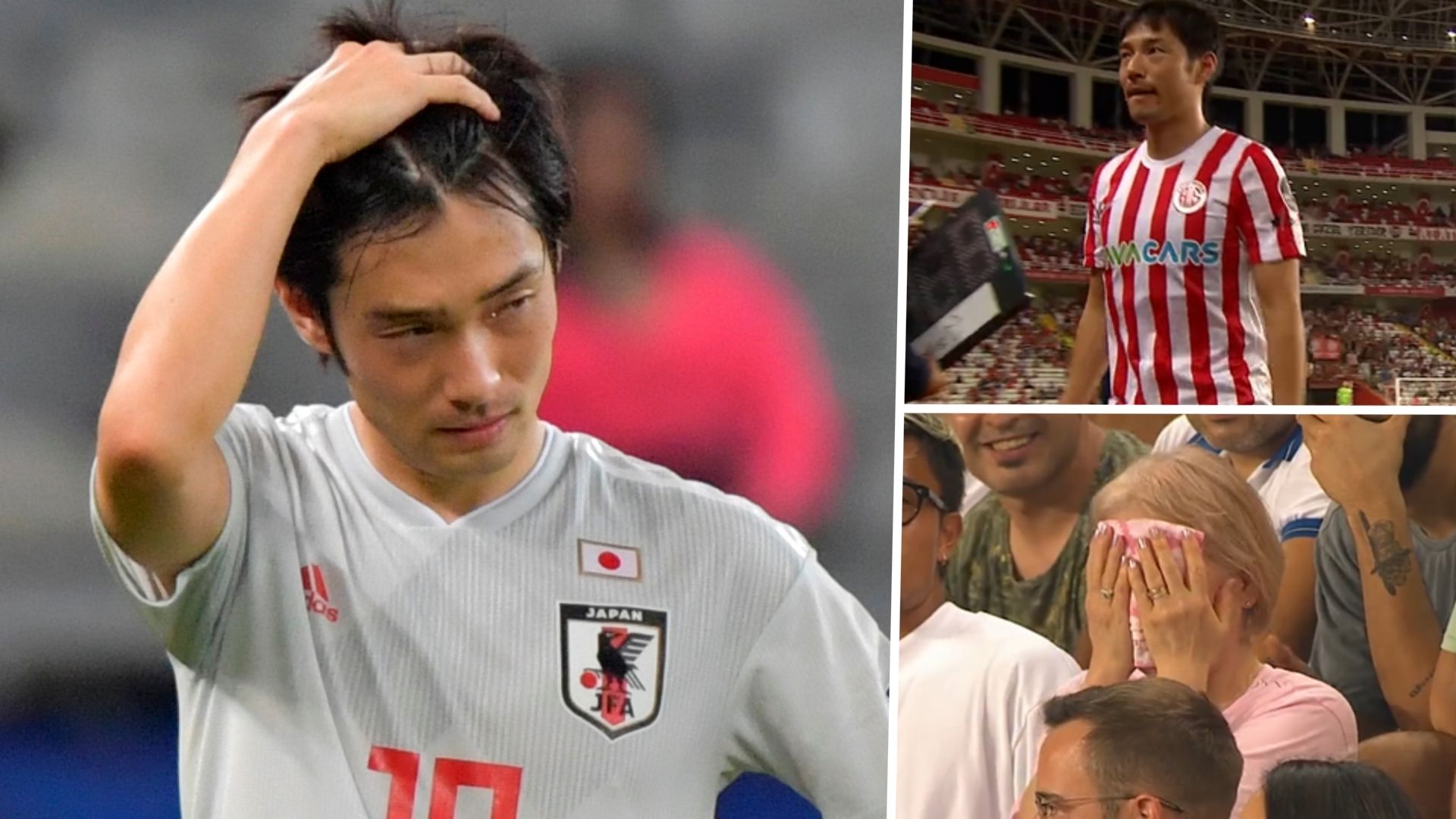 Shoya Nakajima Antalyaspor red card