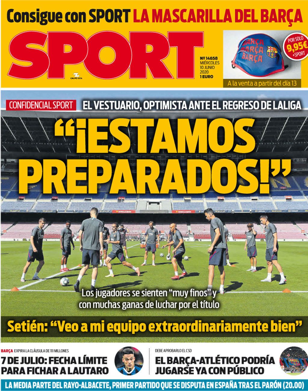 Sport 10 June