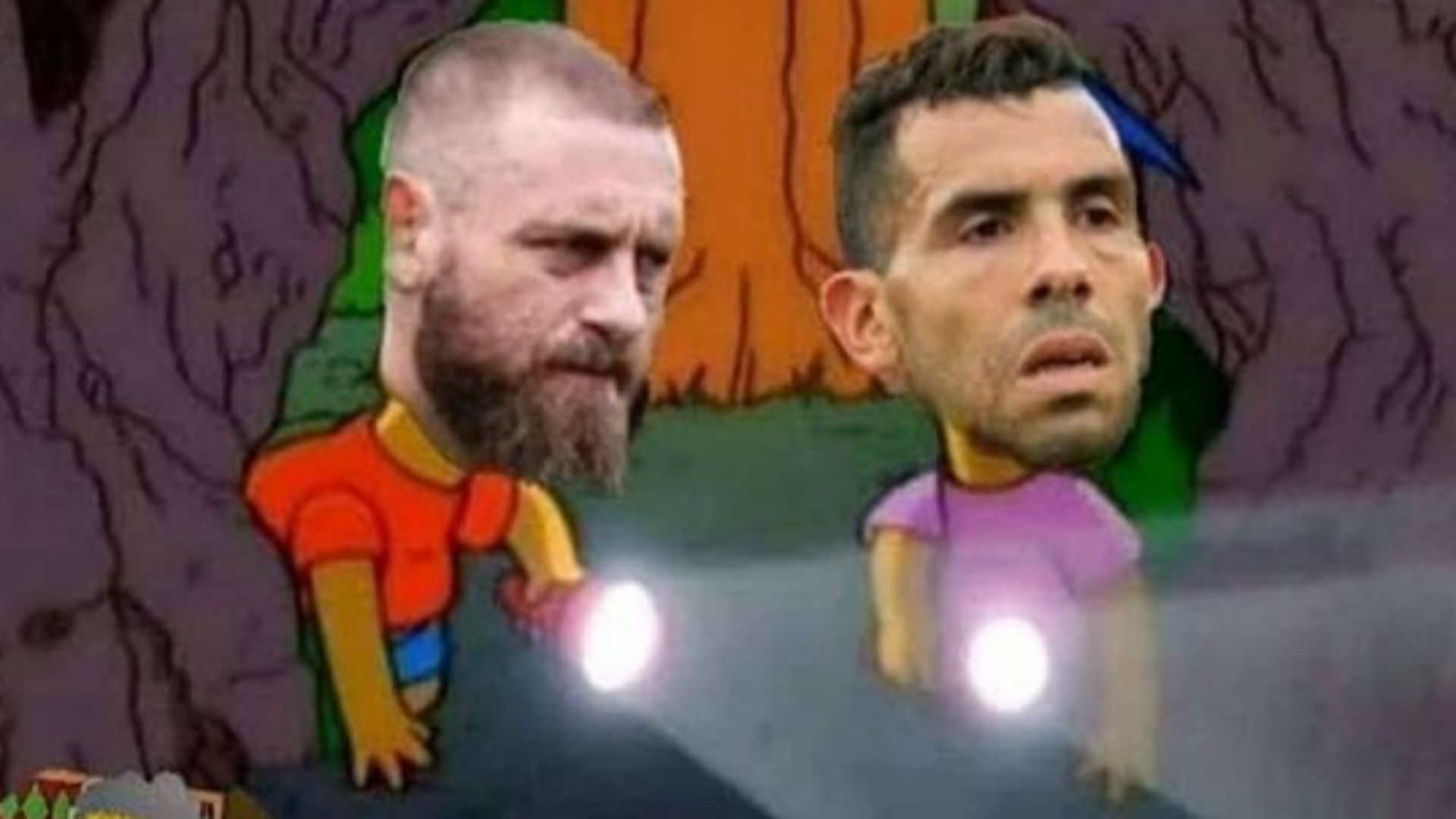 meme de rossi tevez boca