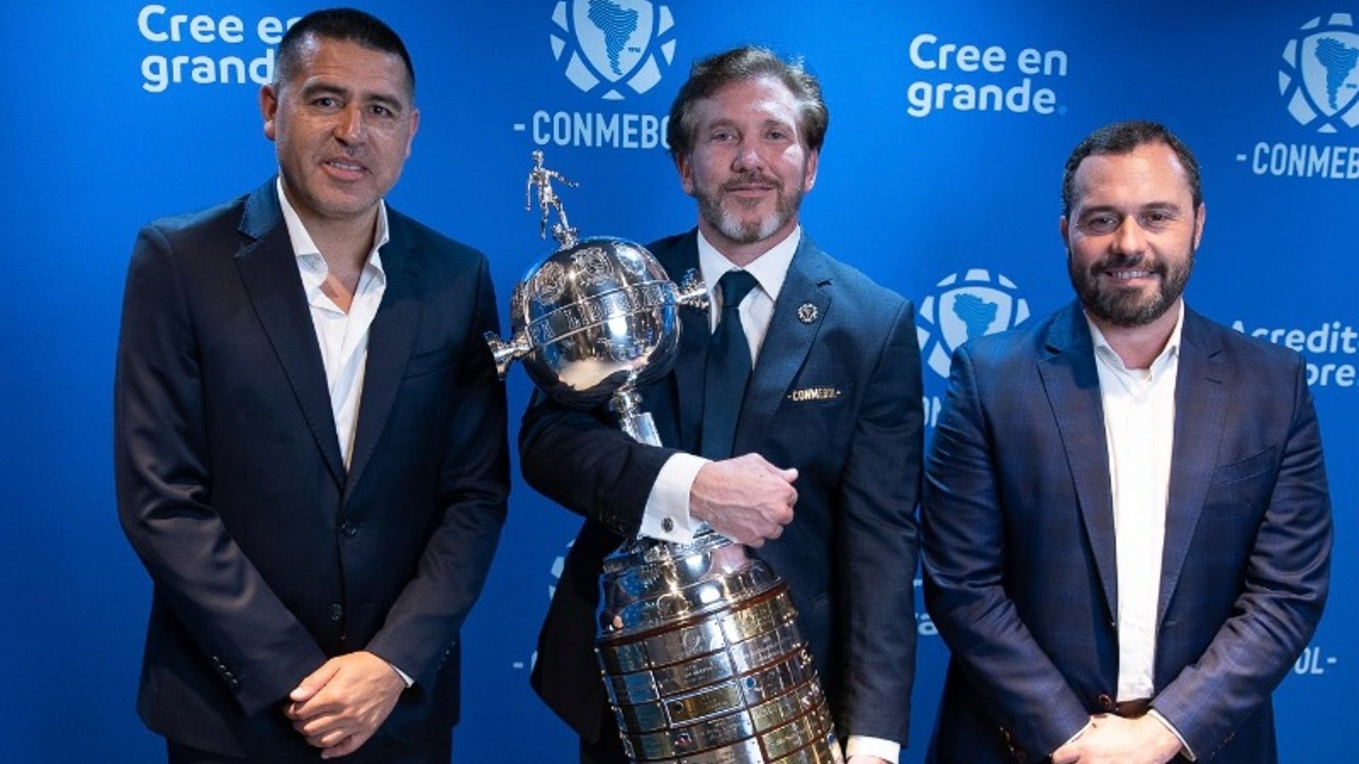 Copa Libertadores 2023 Juan Roman Riquelme Alejandro Dominguez
