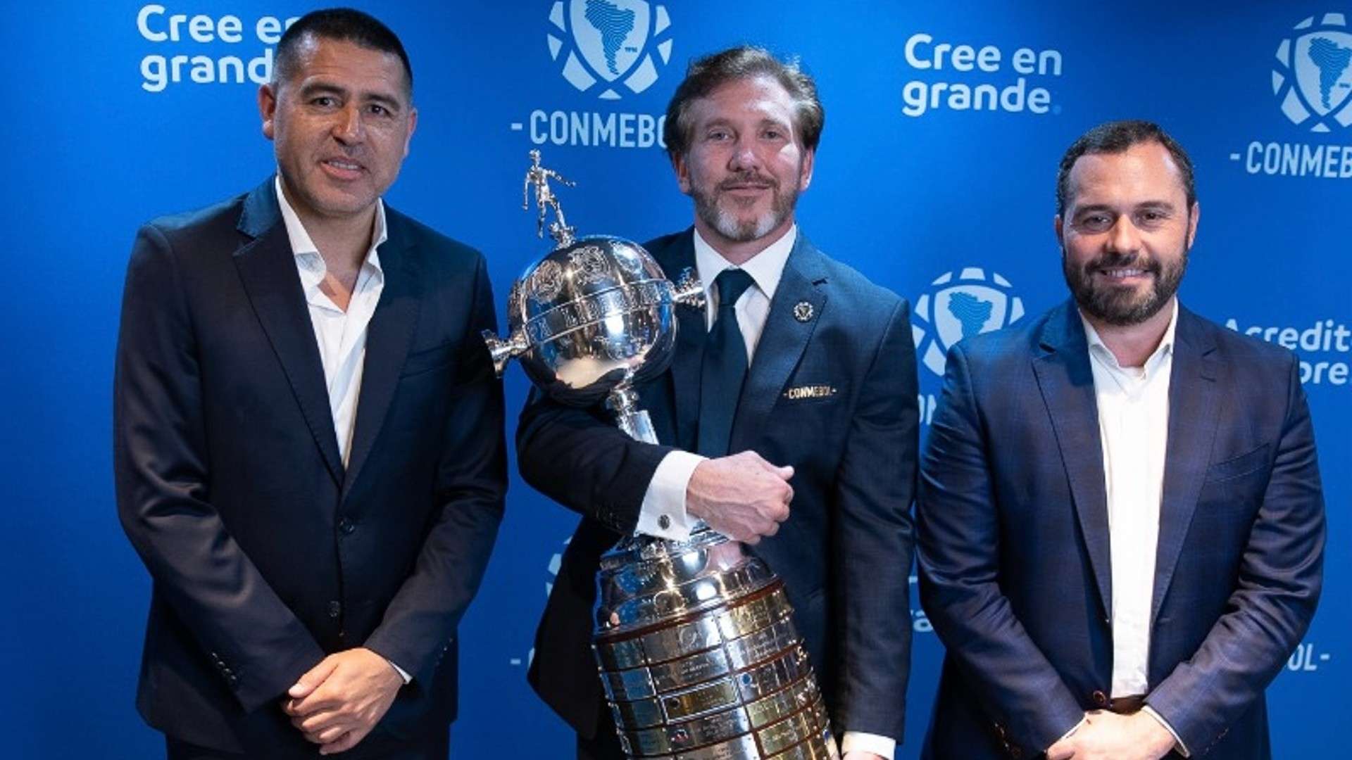 Copa Libertadores 2023 Juan Roman Riquelme Alejandro Dominguez