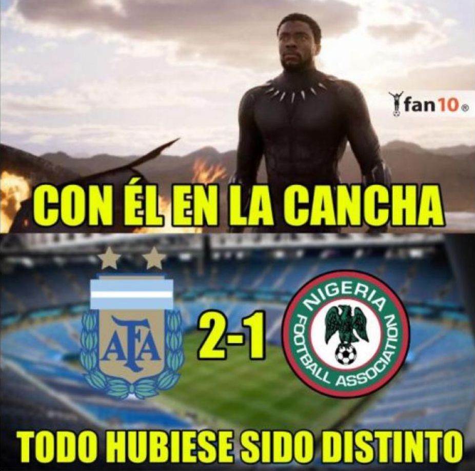 Memes Argentina Nigeria 260618