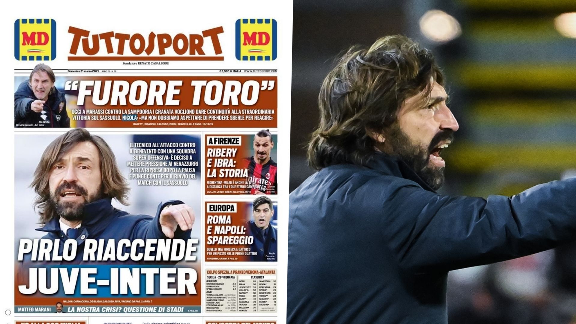 21 March Tuttosport