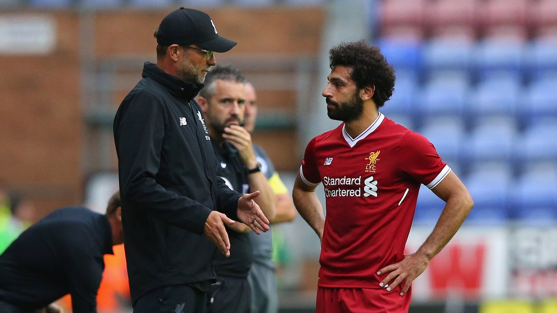 jürgen klopp mohamed salah fc liverpool premier league 071417