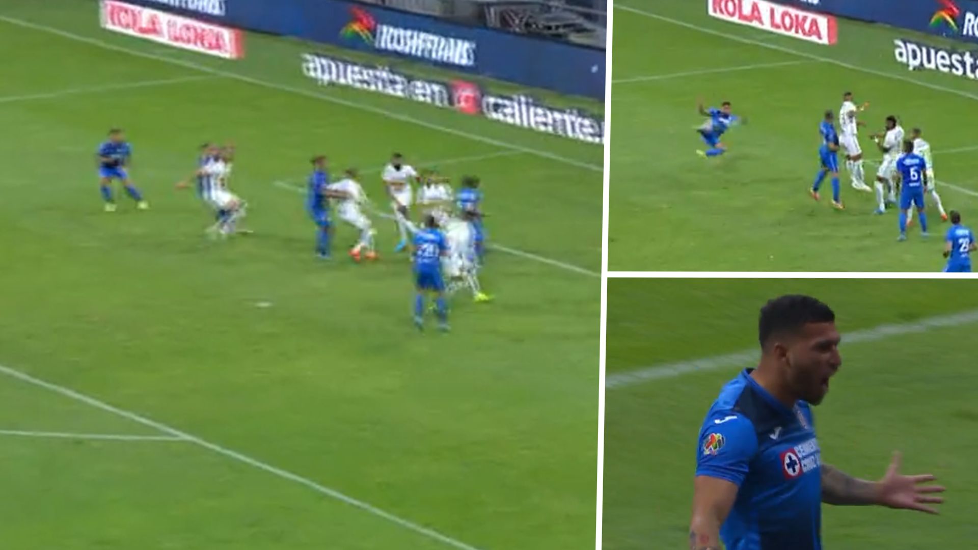 Gol Juan Escobar Cruz Azul Pumas Clausura 2022