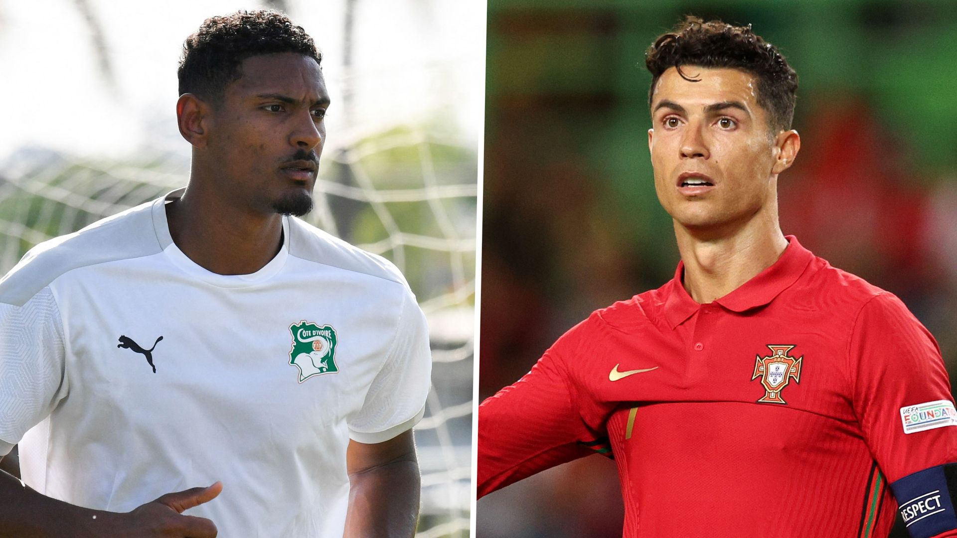 Sebastien Haller Cristiano Ronaldo