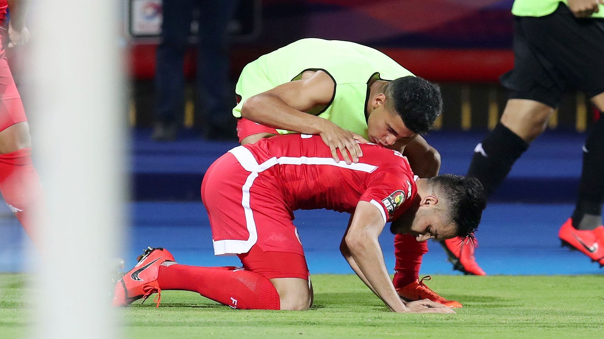 Taha Yassine Khenissi of Tunisia, 2019 Afcon