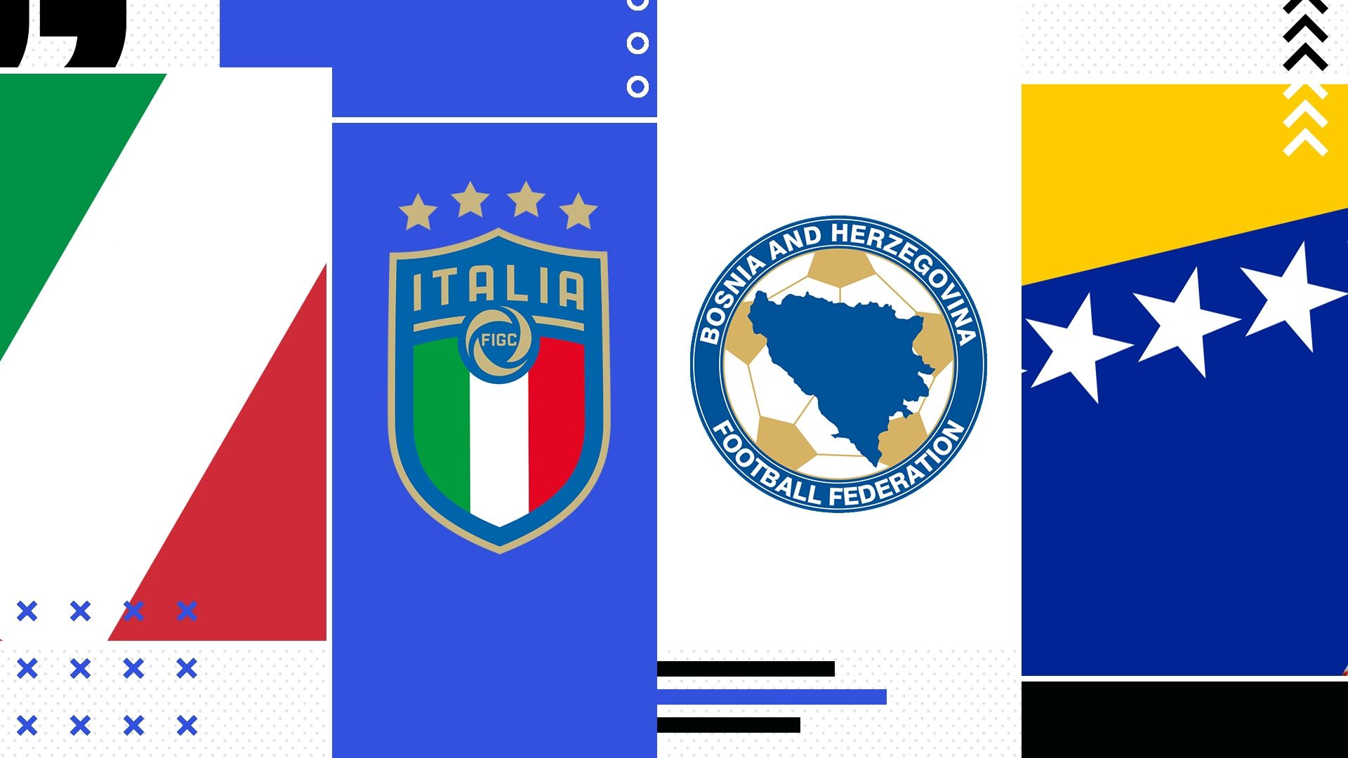 Italia-Bosnia tv streaming