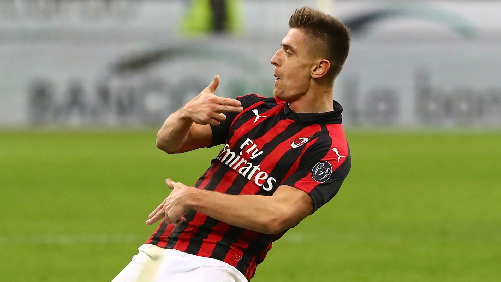Piatek Milan Napoli Coppa Italia