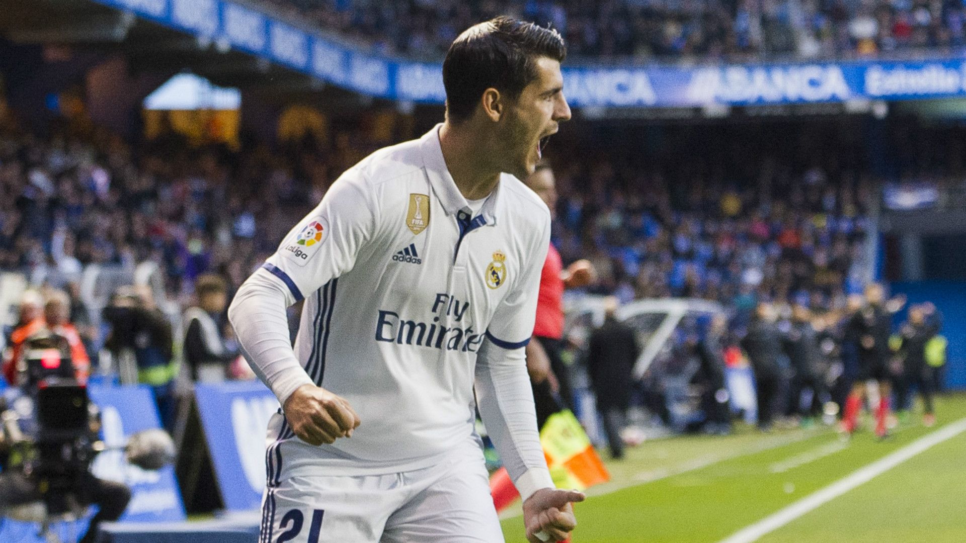 Alvaro Morata Deportivo Coruna Real Madrid LaLiga 26042017