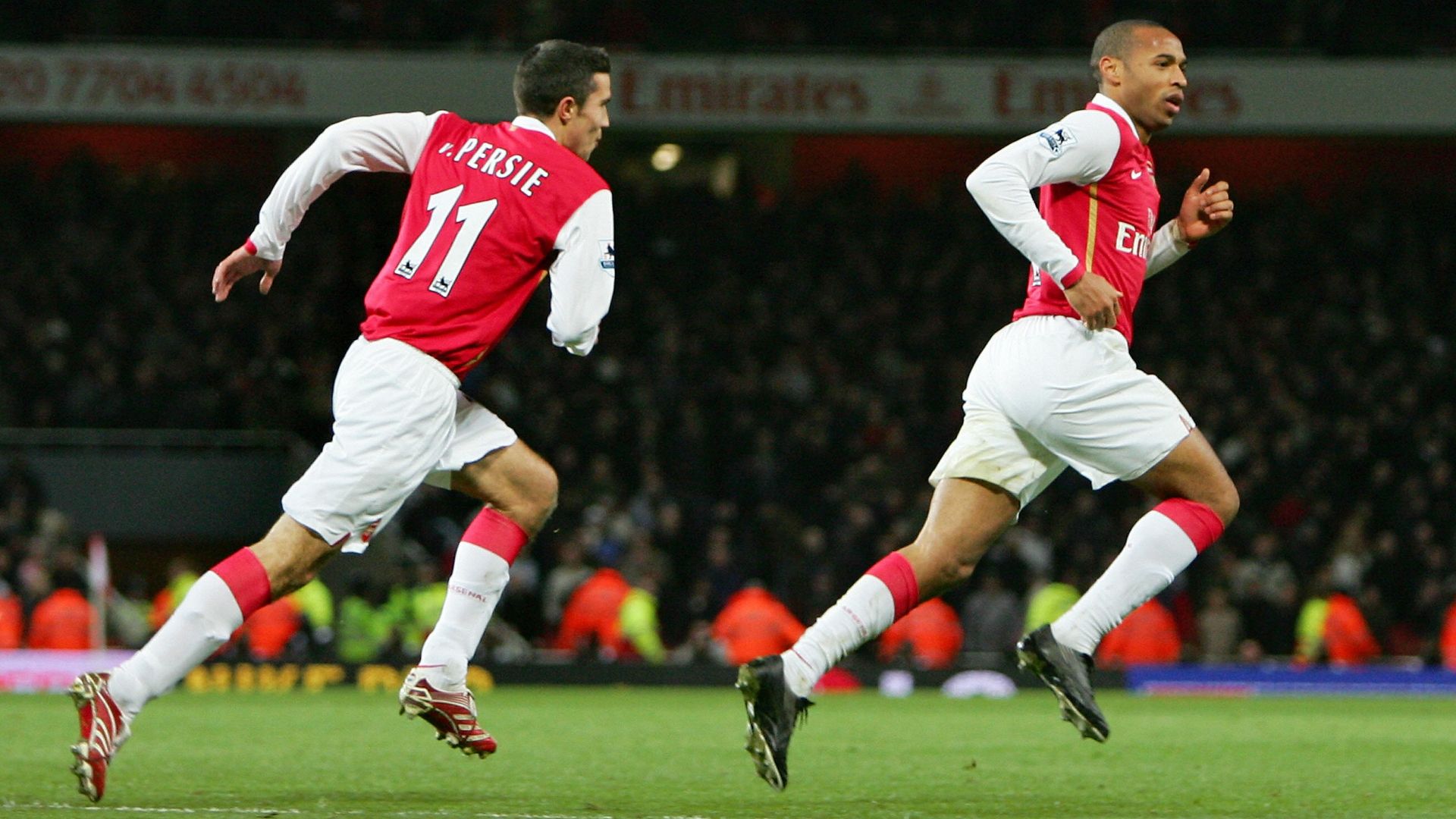Thierry Henry Robin van Persie Arsenal