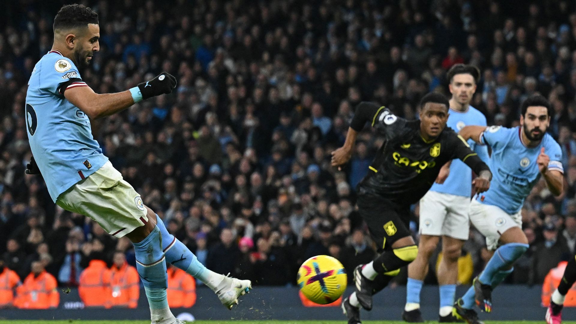 Riyad Mahrez Manchester City Aston Villa 2022-23