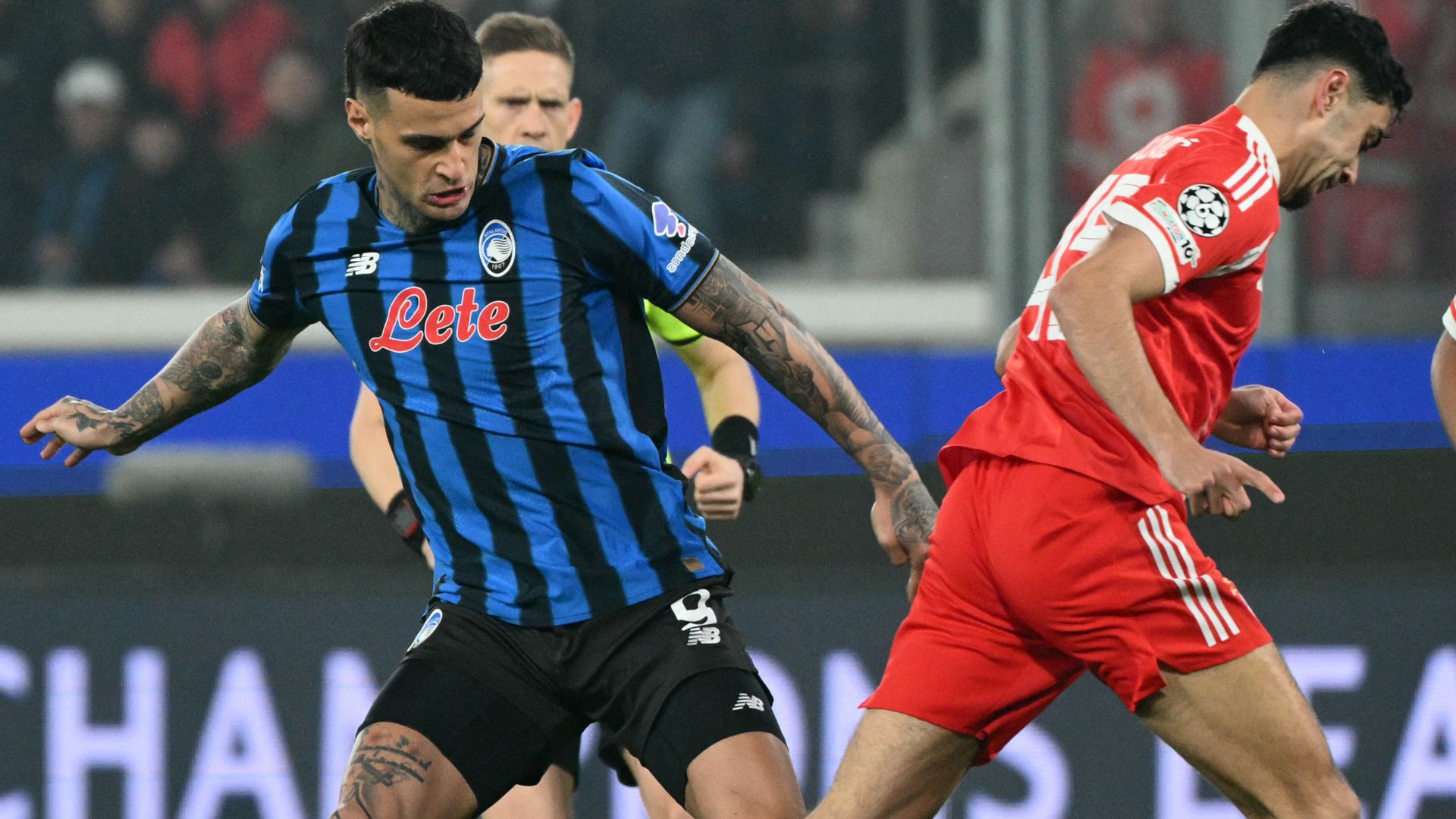 Scamacca Atalanta Bayern Champions League