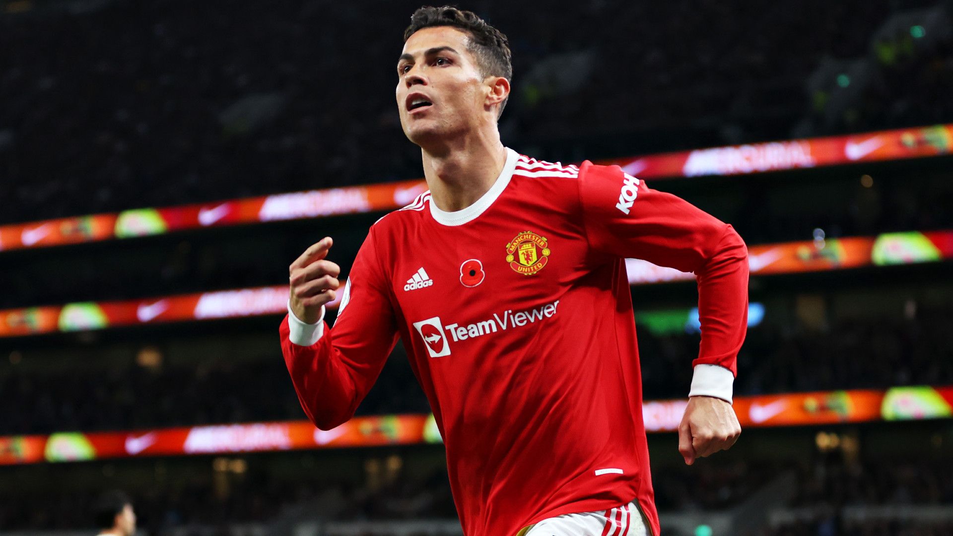 Cristiano Ronaldo Tottenham Manchester United Premier League