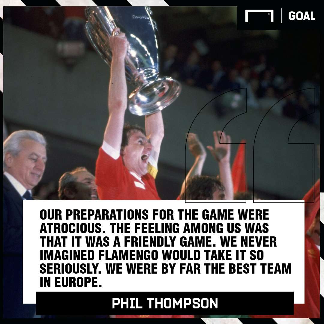 Phil Thompson Liverpool Flamengo PS