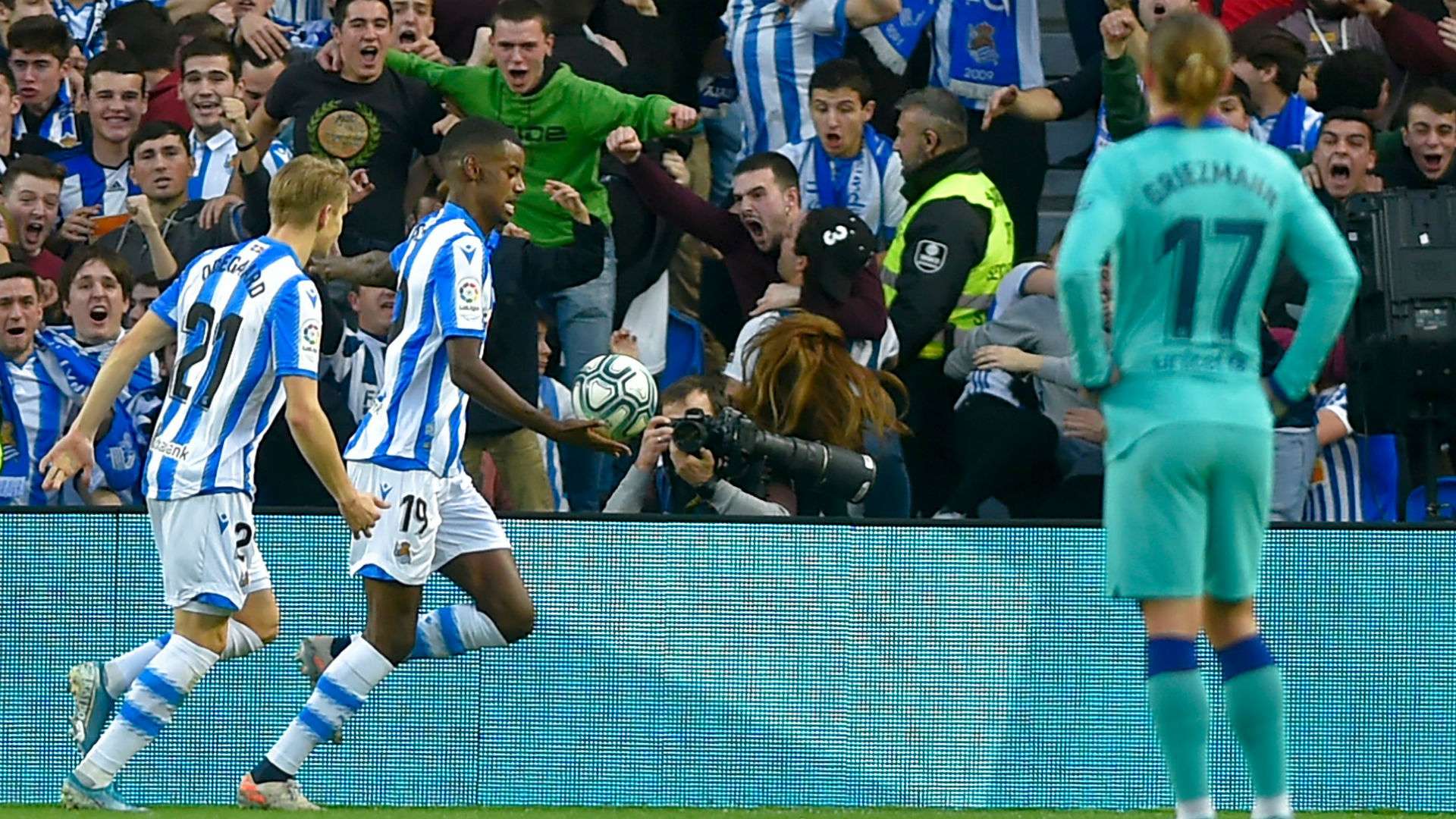 Alexander Isak Real Sociedad Barcelona 141219