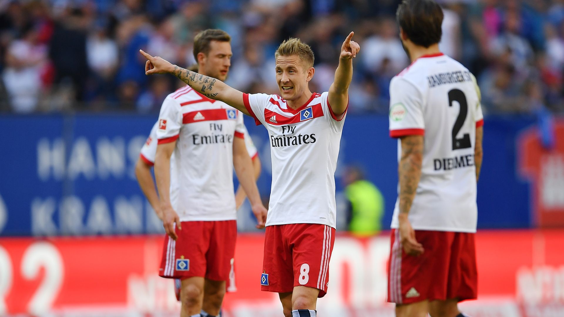 Lewis Holtby Hamburger SV 21042018