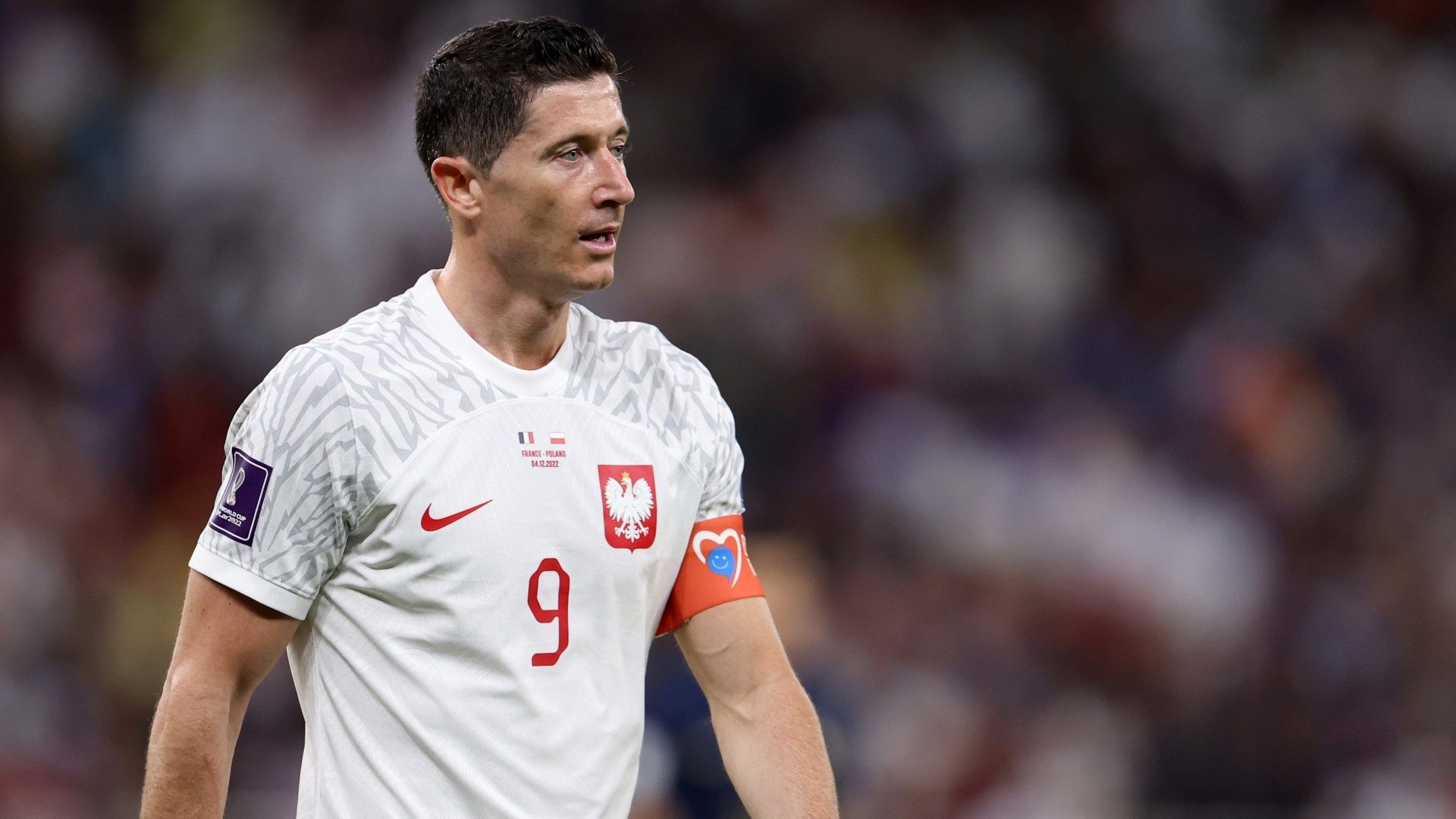 Robert Lewandowski of Poland
