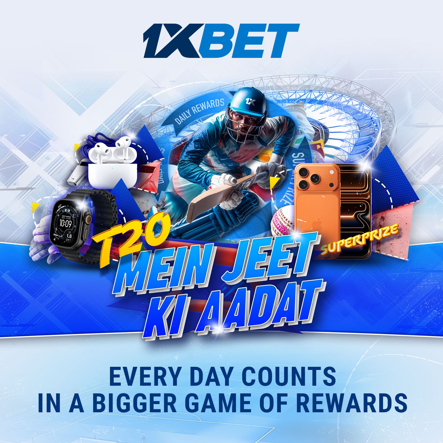 1xbet T20 World Cup offer
