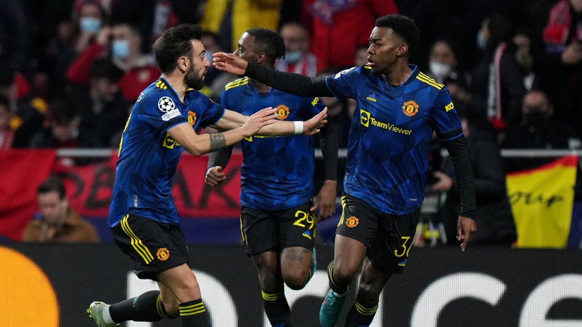 Anthony Elanga Manchester United 2021-22