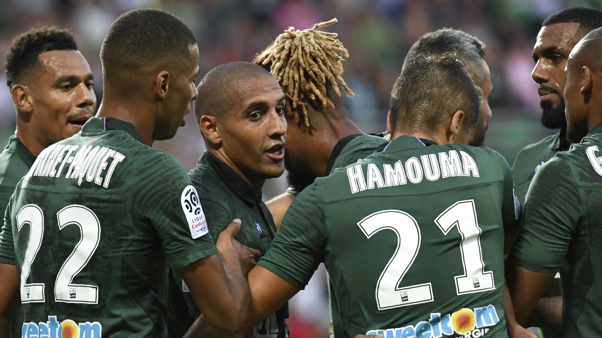 Wahbi Khazri, Saint Etienne vs. Guingamp, Ligue 1, August 11