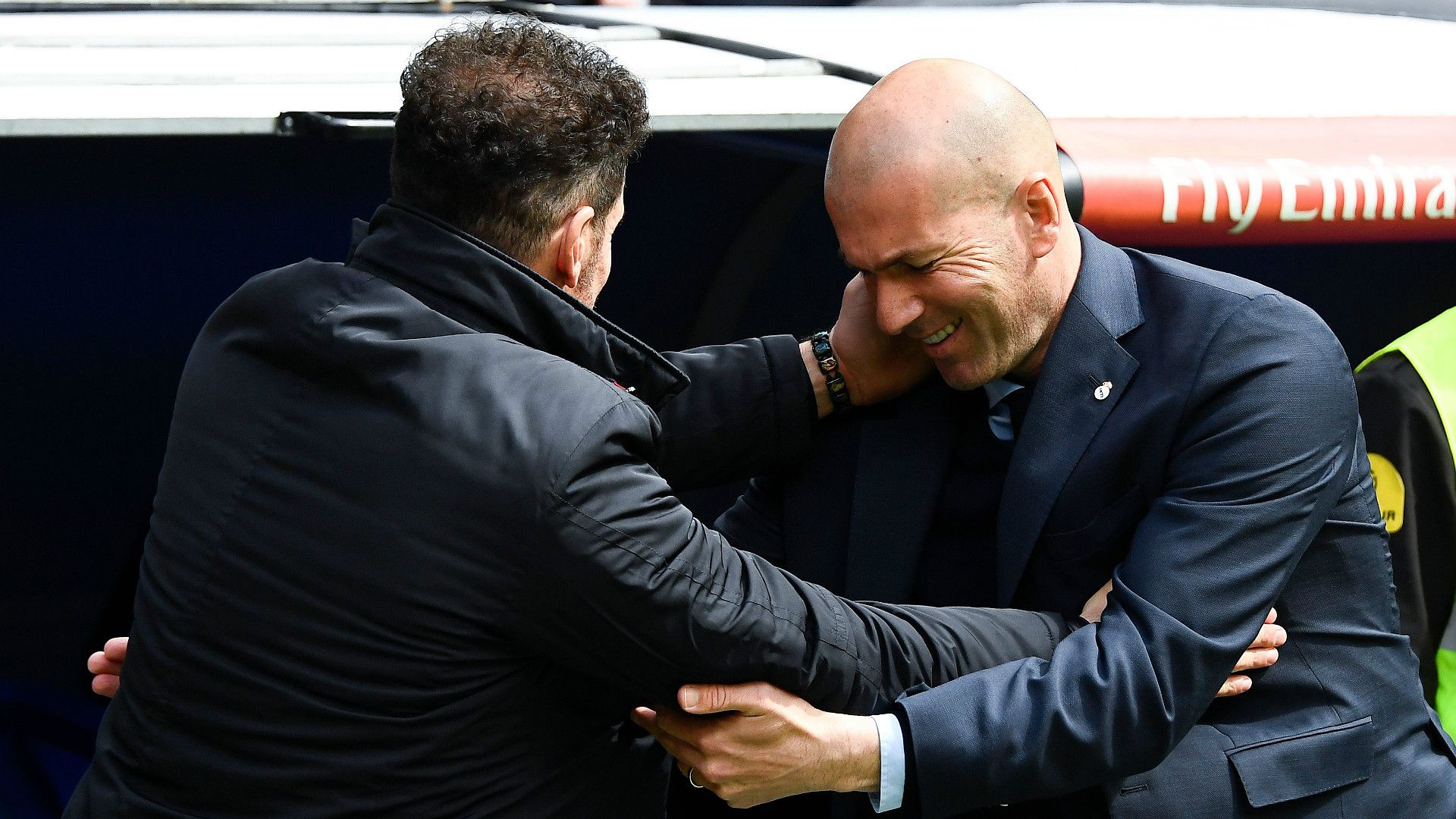 Diego Simeone Zinedine Zidane Real Madrid Atletico LaLiga