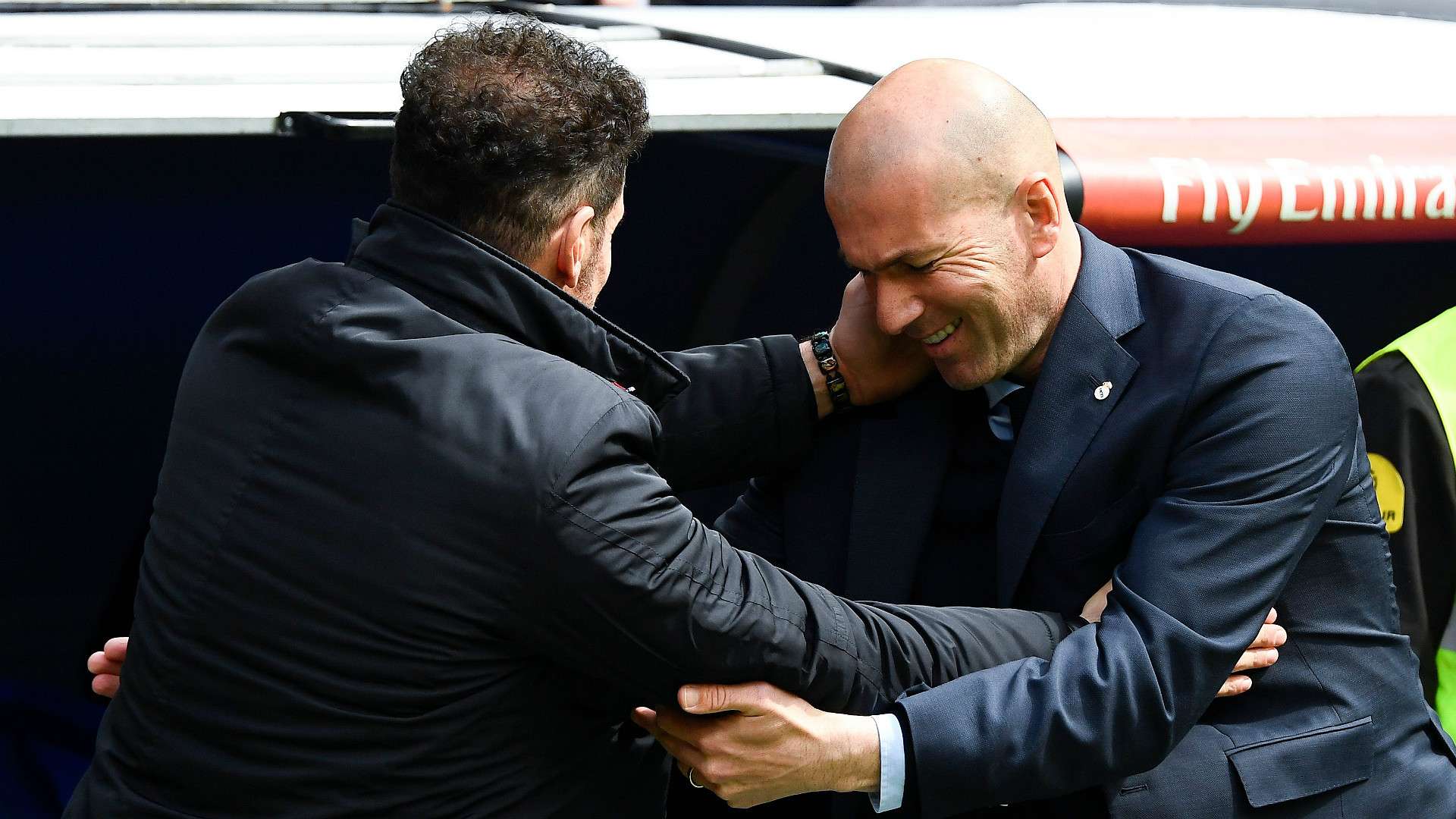 Diego Simeone Zinedine Zidane Real Madrid Atletico LaLiga