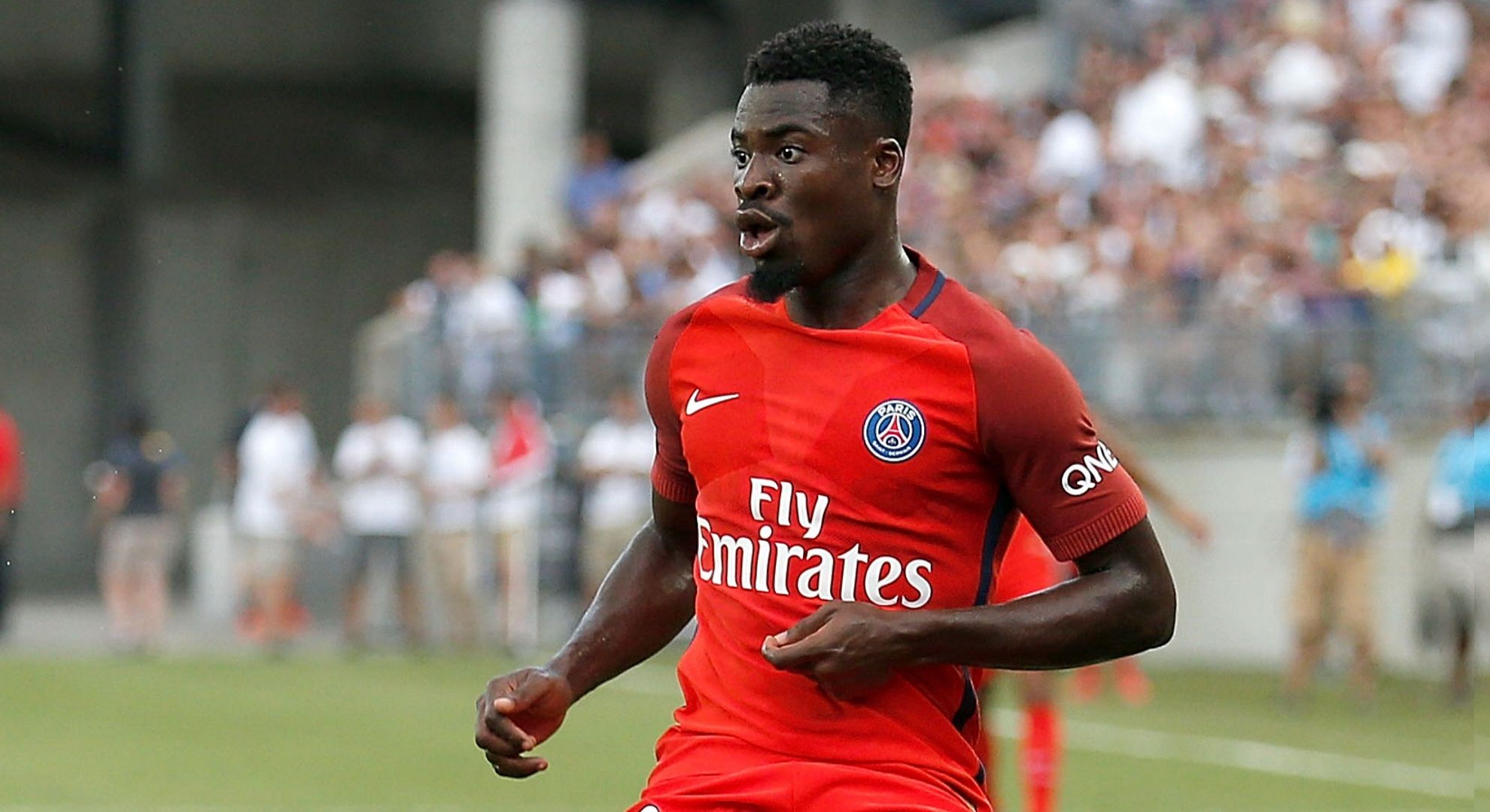 Serge Aurier of Paris Saint Germain