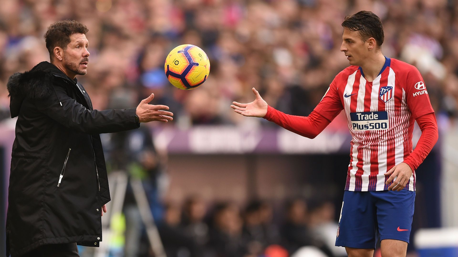 Santiago Arias & Diego Simeone Atlético Madrid 2019