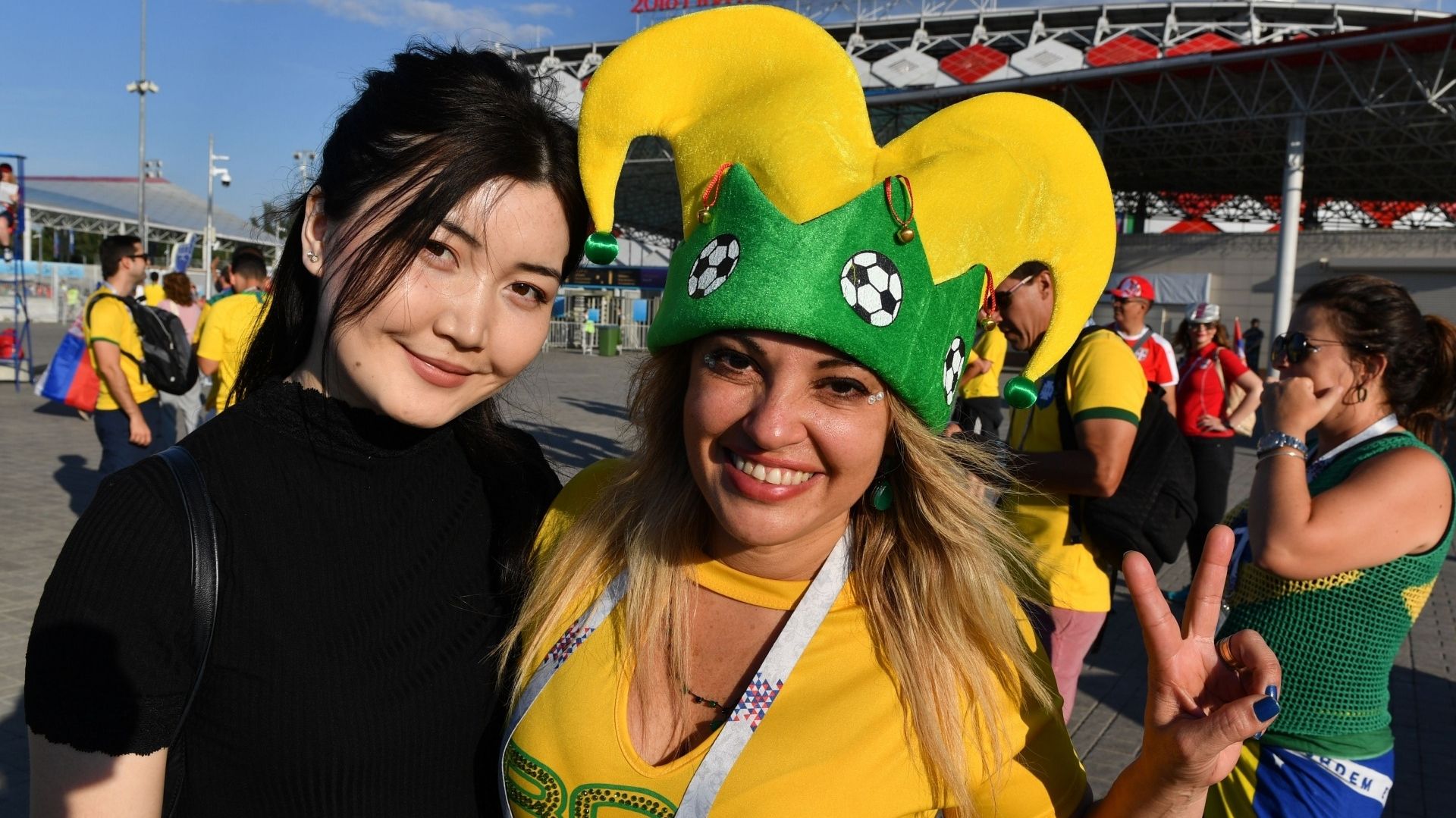 美女サポワールドカップ_セルビアvsブラジル_ブラジル1