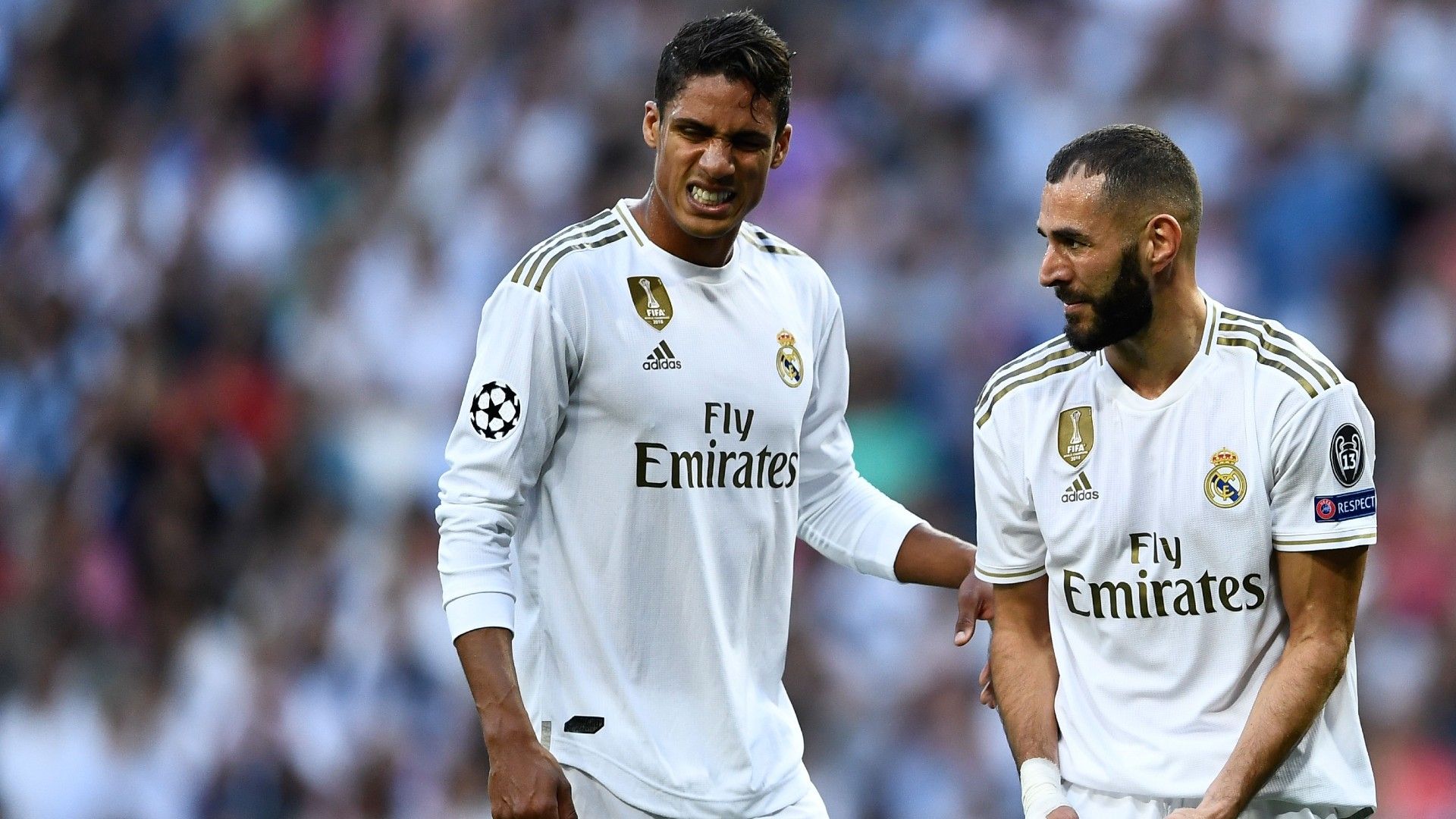 Varane Benzema 2019
