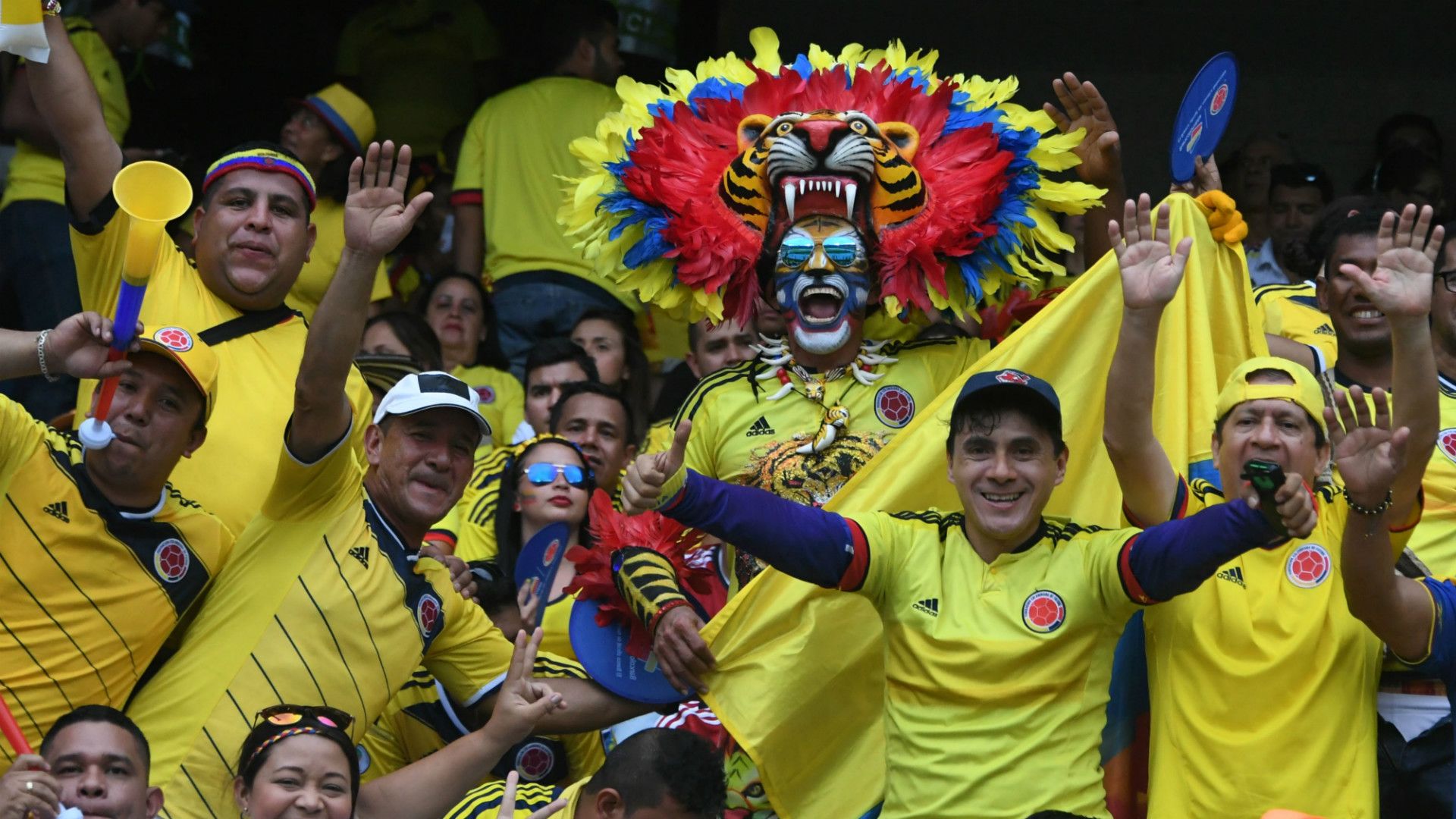 Fans Colombia Bolivia South America Qualifiers 23032017