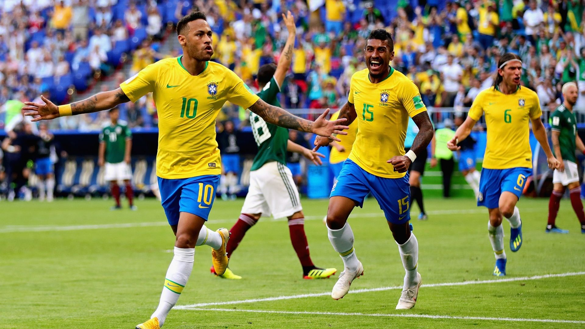 Brasilien Mexiko 2018 02072018