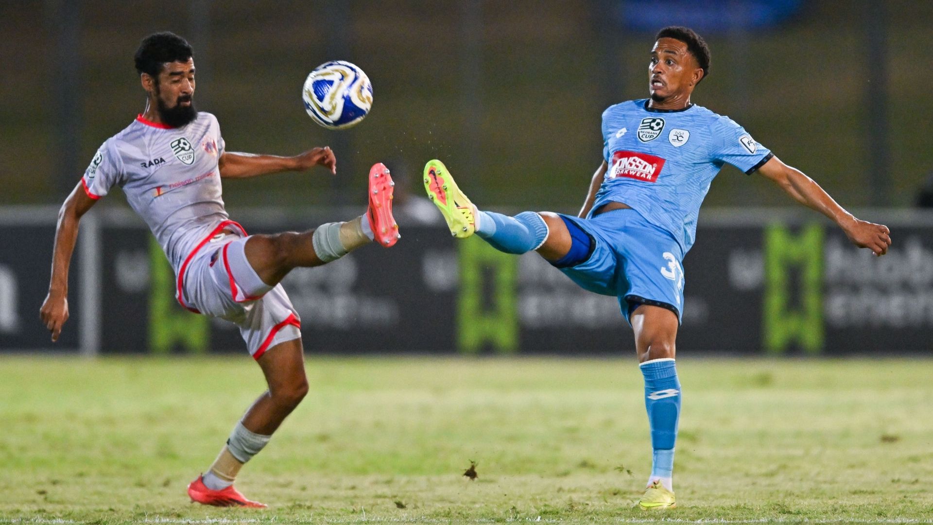 Ronaldo Maarman and Abbubaker Mobara, Durban City vs Chippa United