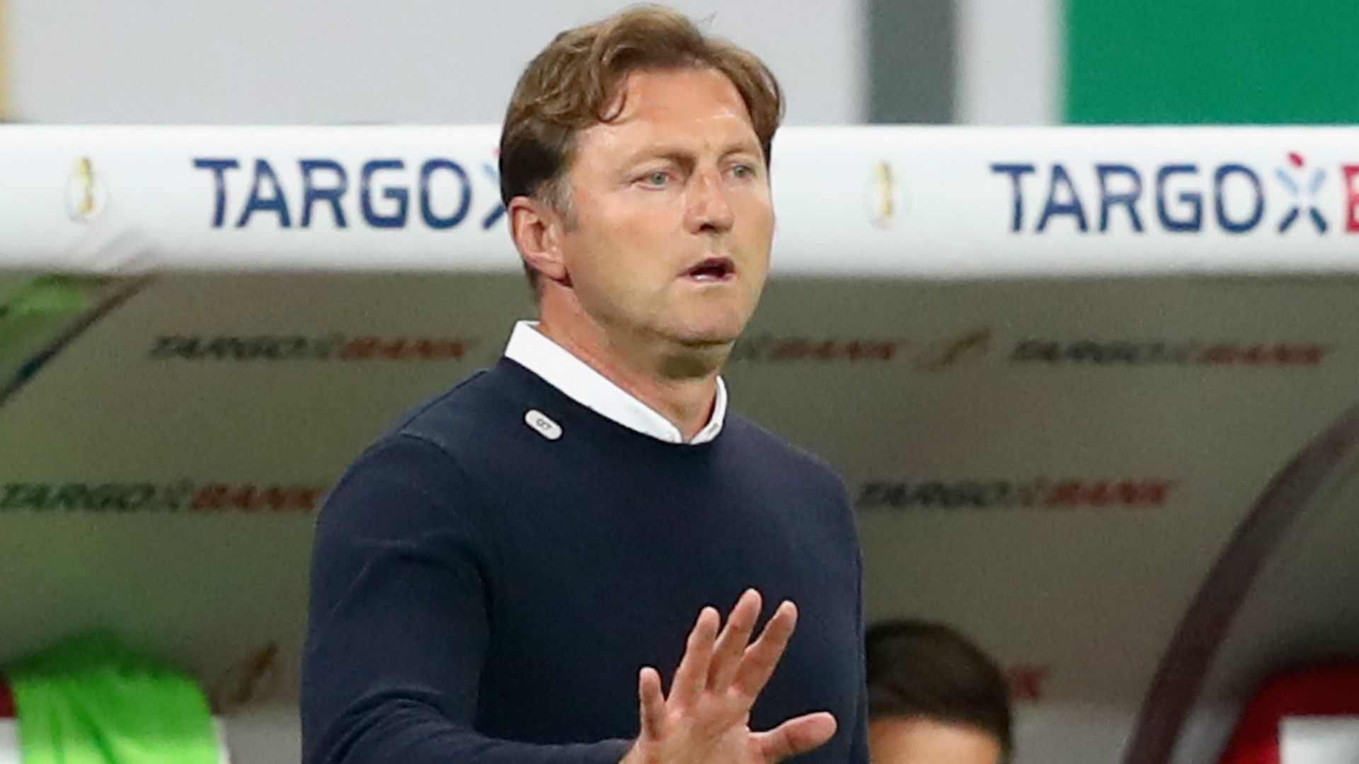 Ralph Hasenhüttl RB Leipzig DFB Pokal 25102017