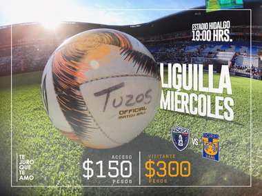 Boletos Pachuca vs Tigres