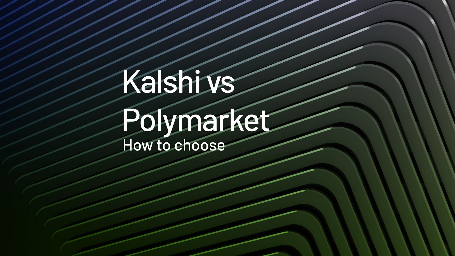 kalshi vs polymarket 