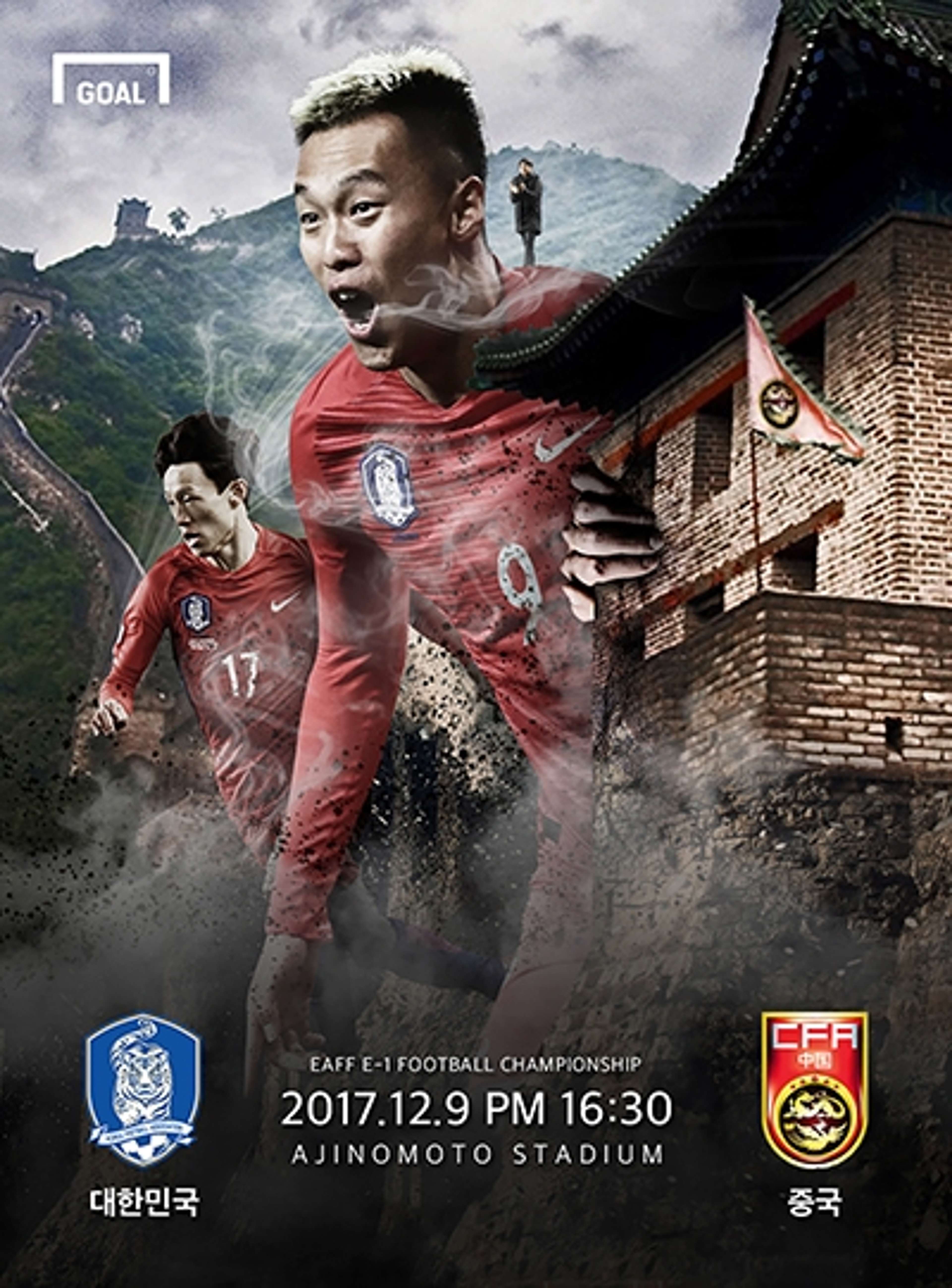 EAFF E-1 Championship Korea vs China